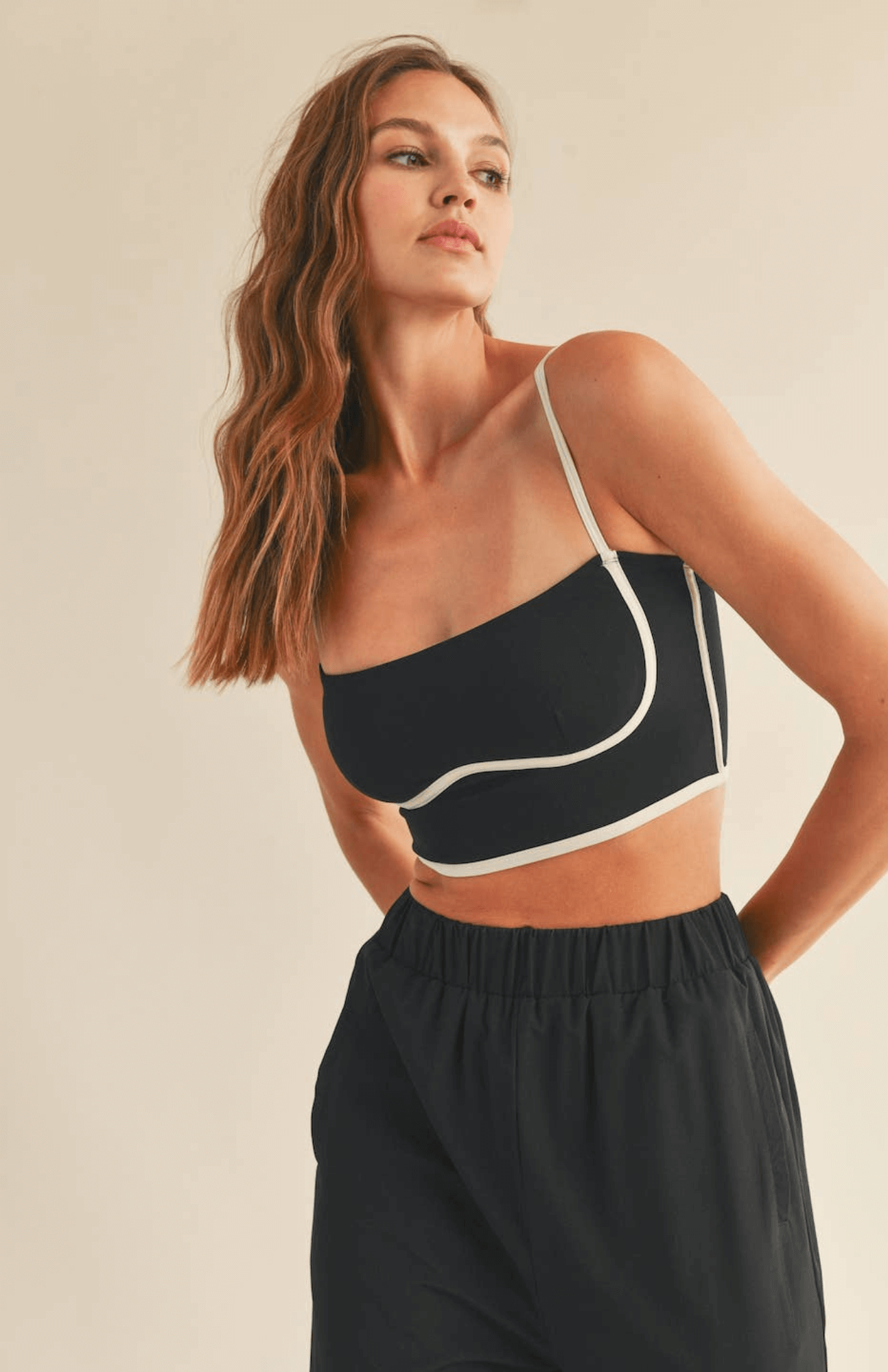 Meredith Sculpting Bra Tank - Black