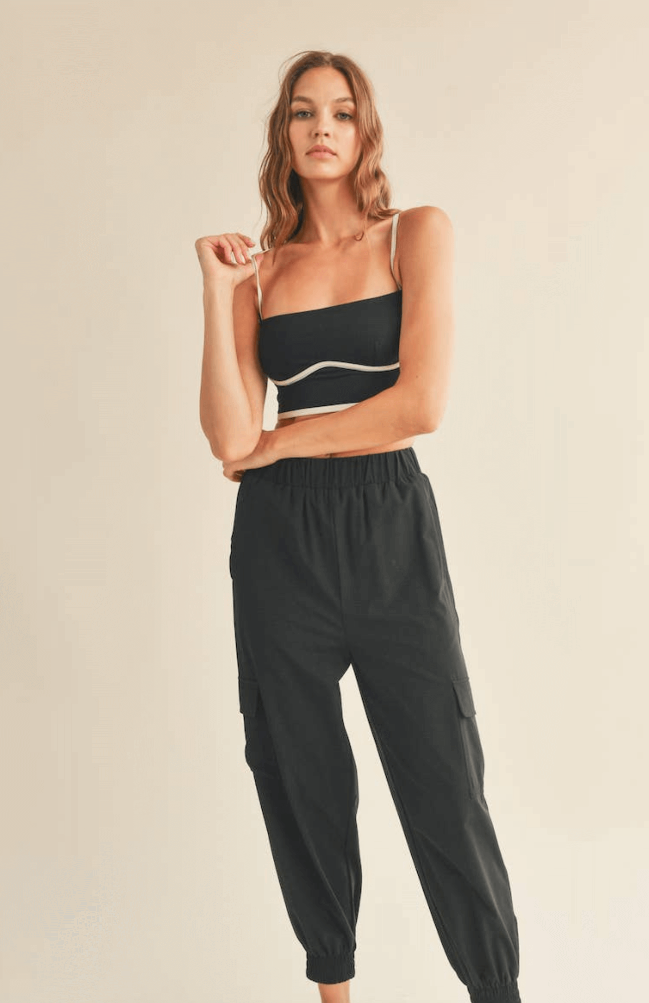 Meredith Sculpting Bra Tank - Black