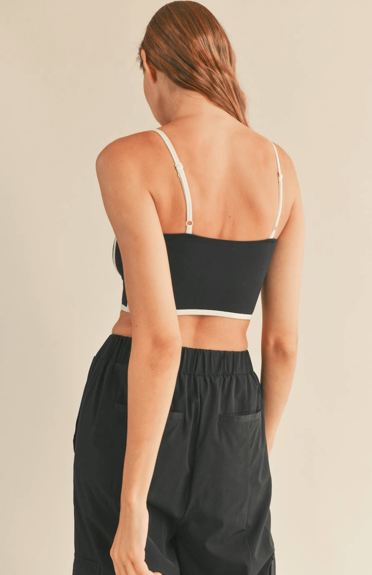 Meredith Sculpting Bra Tank - Black