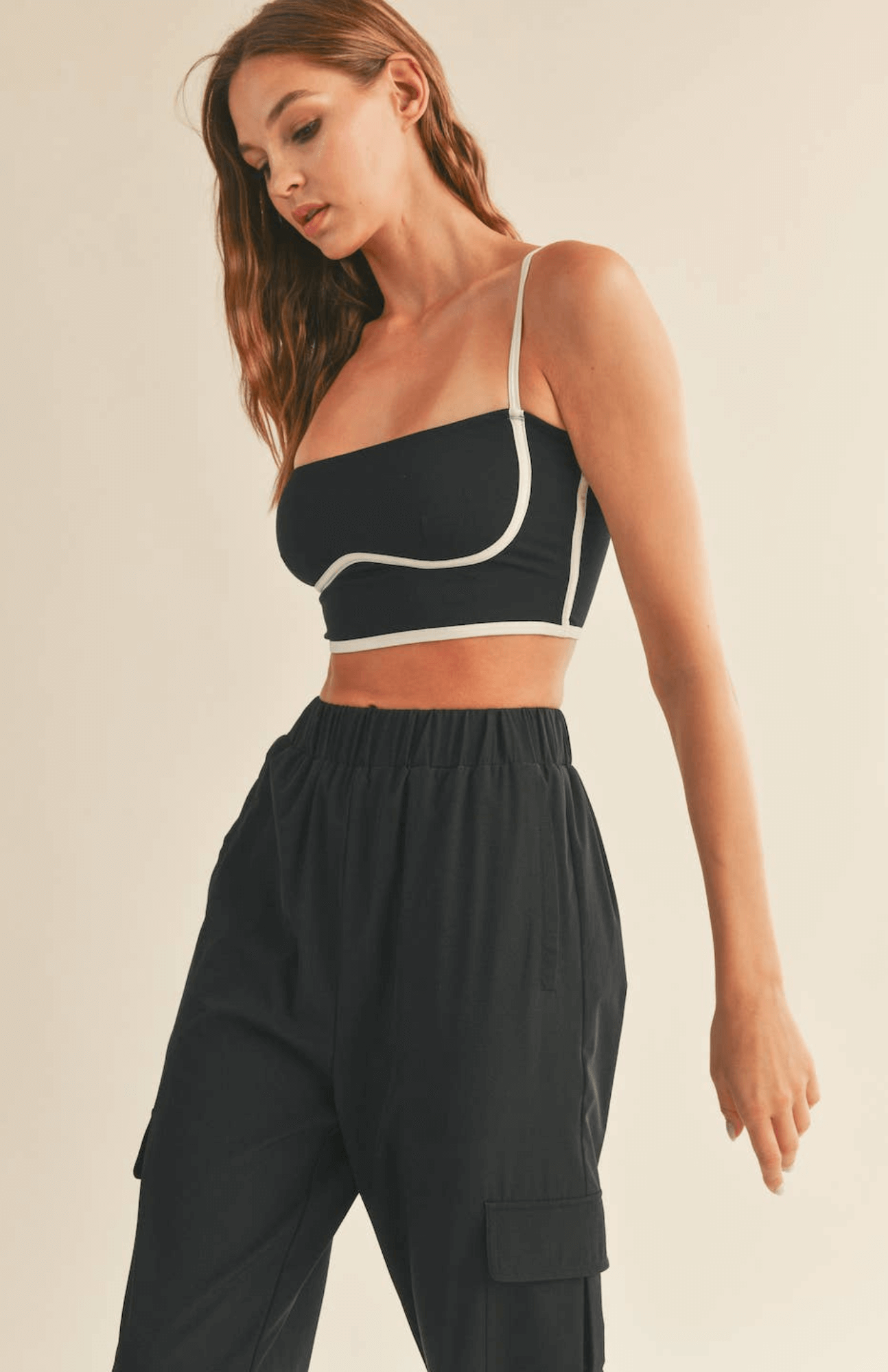 Meredith Sculpting Bra Tank - Black