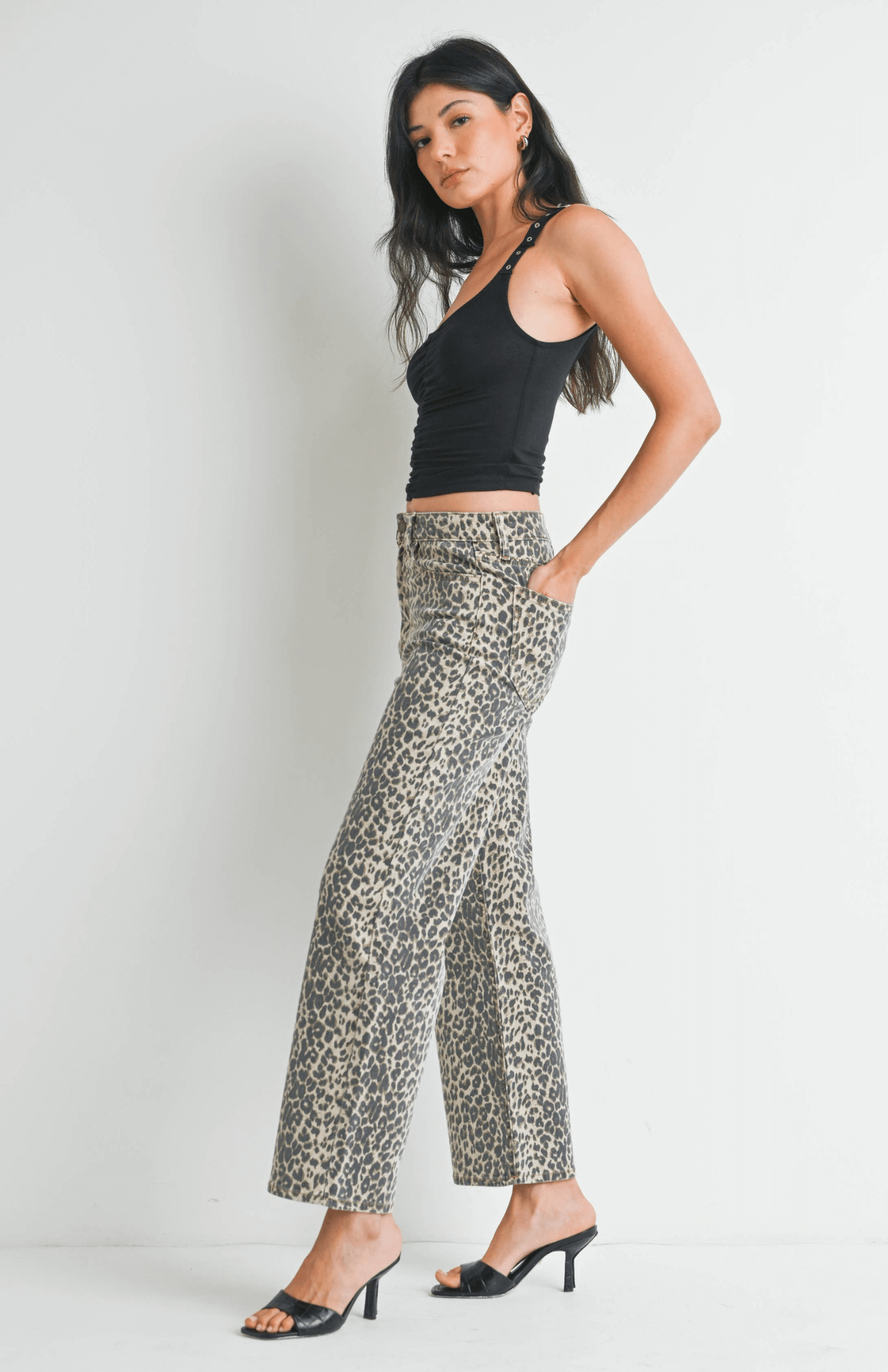 Chloe High Rise Vintage Straight Jeans