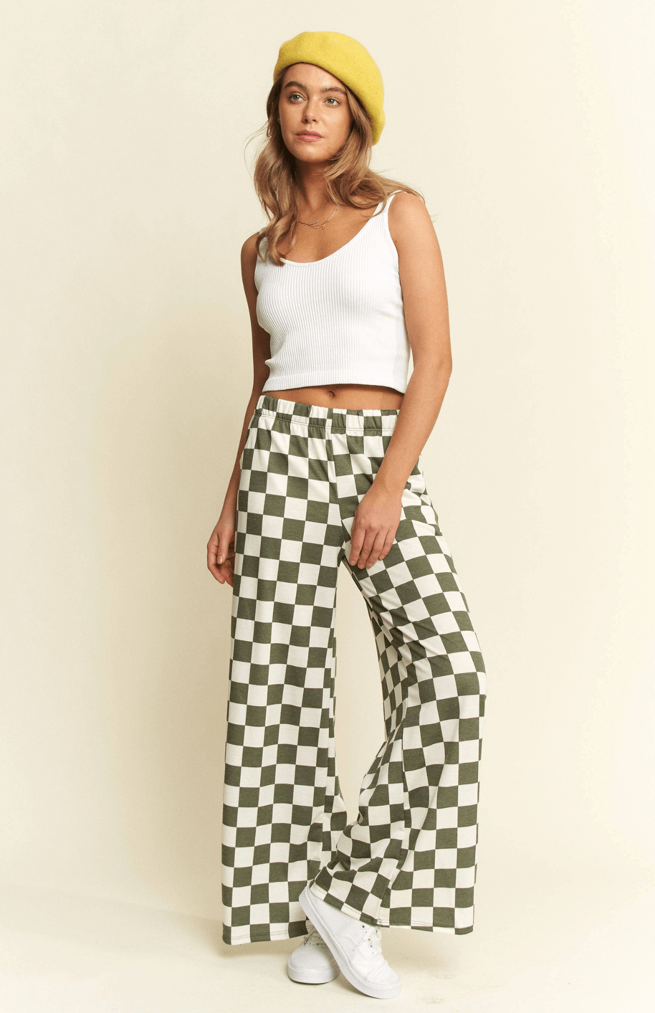 Olivia Checkered Bottoms