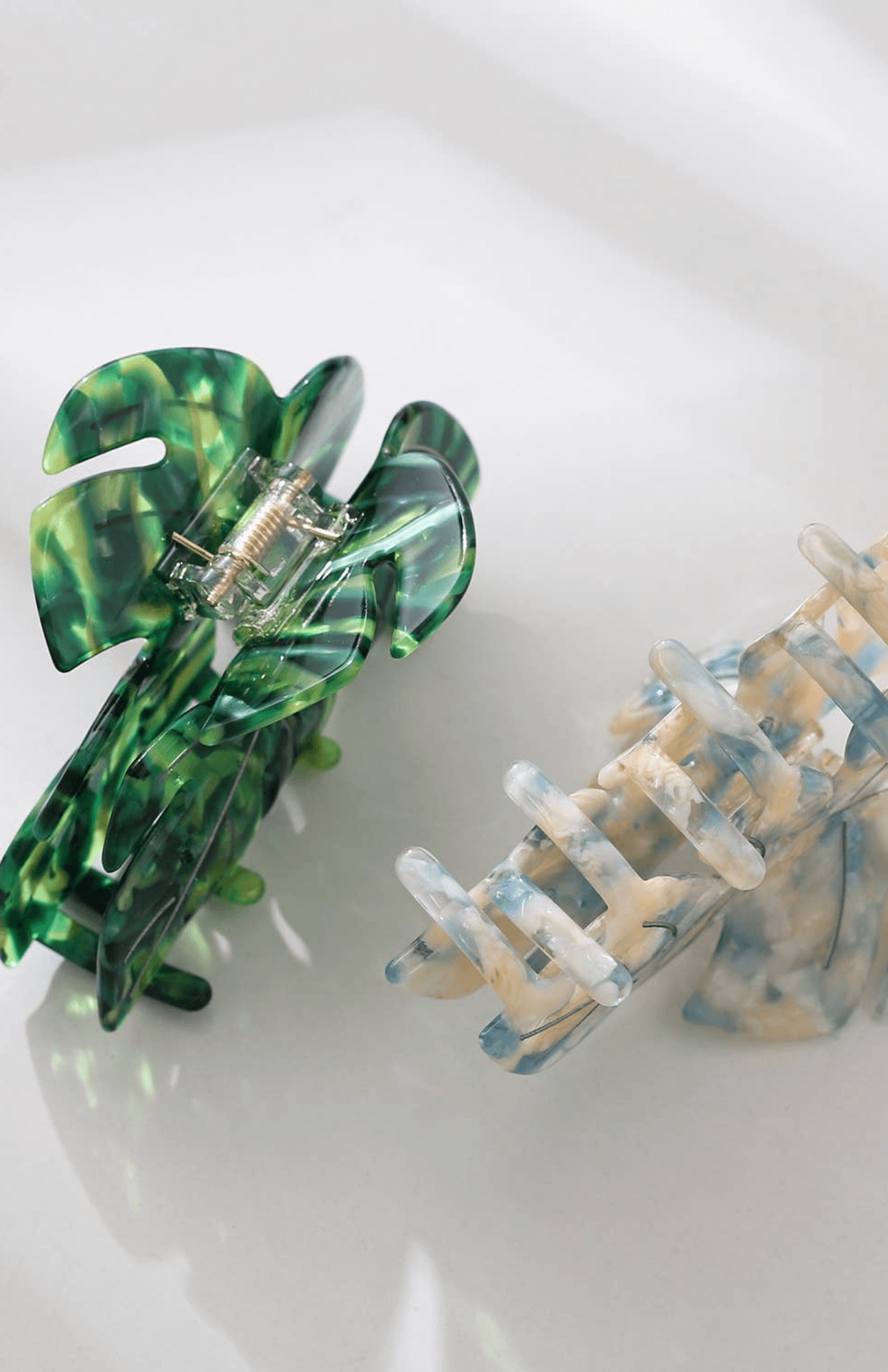 Monstera Leaf Claw Clip