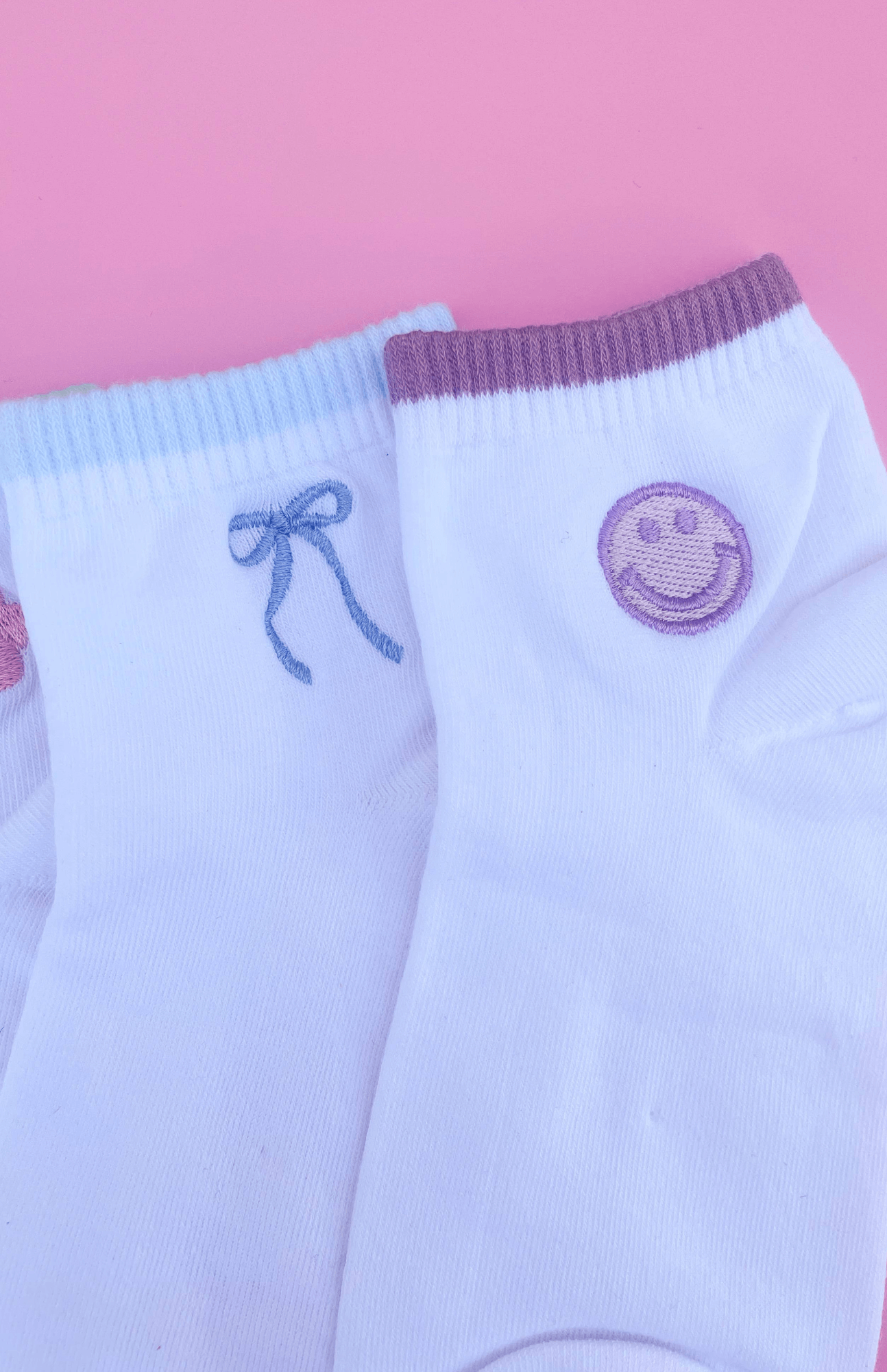 Embroidered Ankle Socks