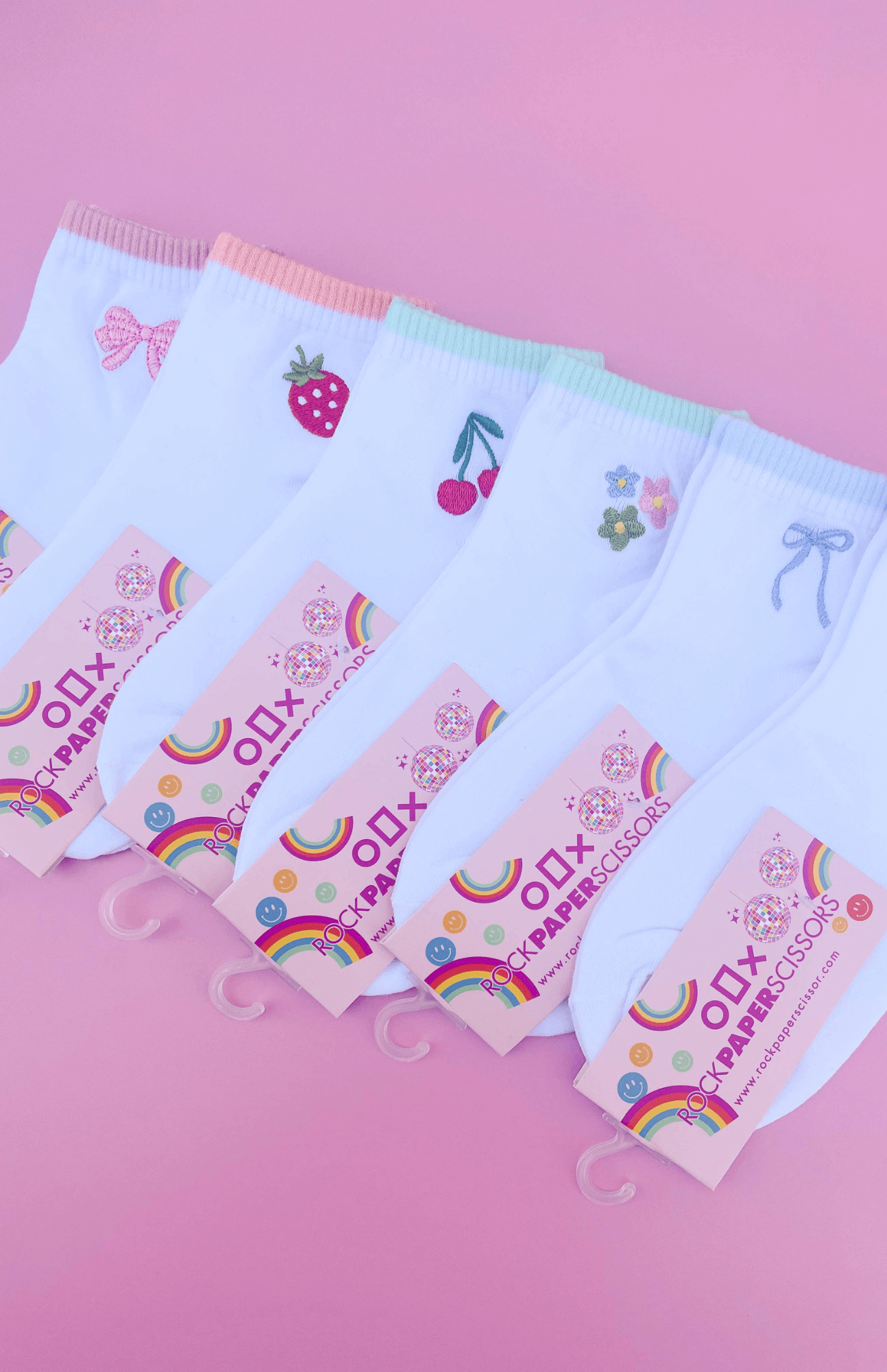 Embroidered Ankle Socks