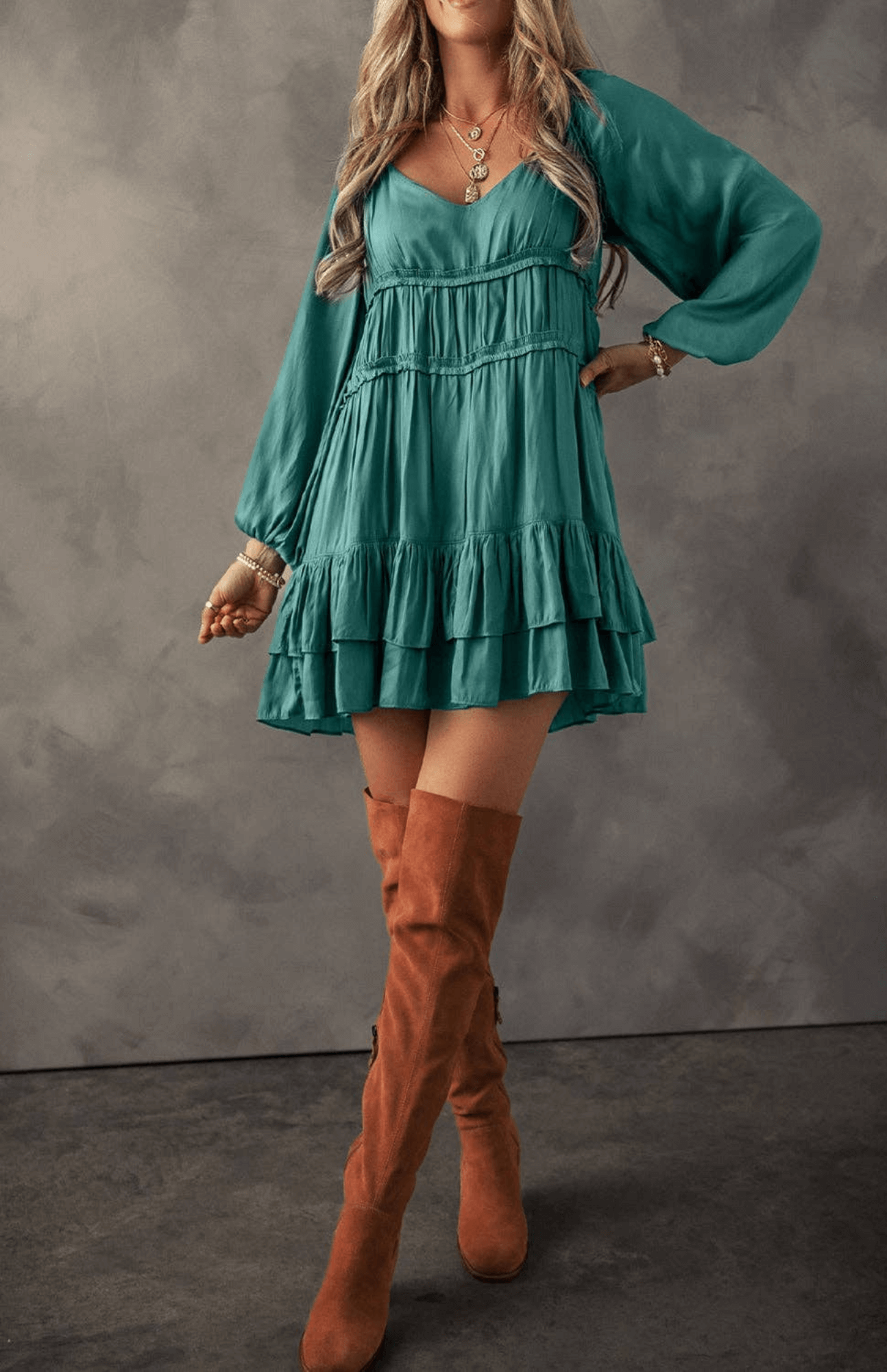 Kimmy Puff Sleeve Dress