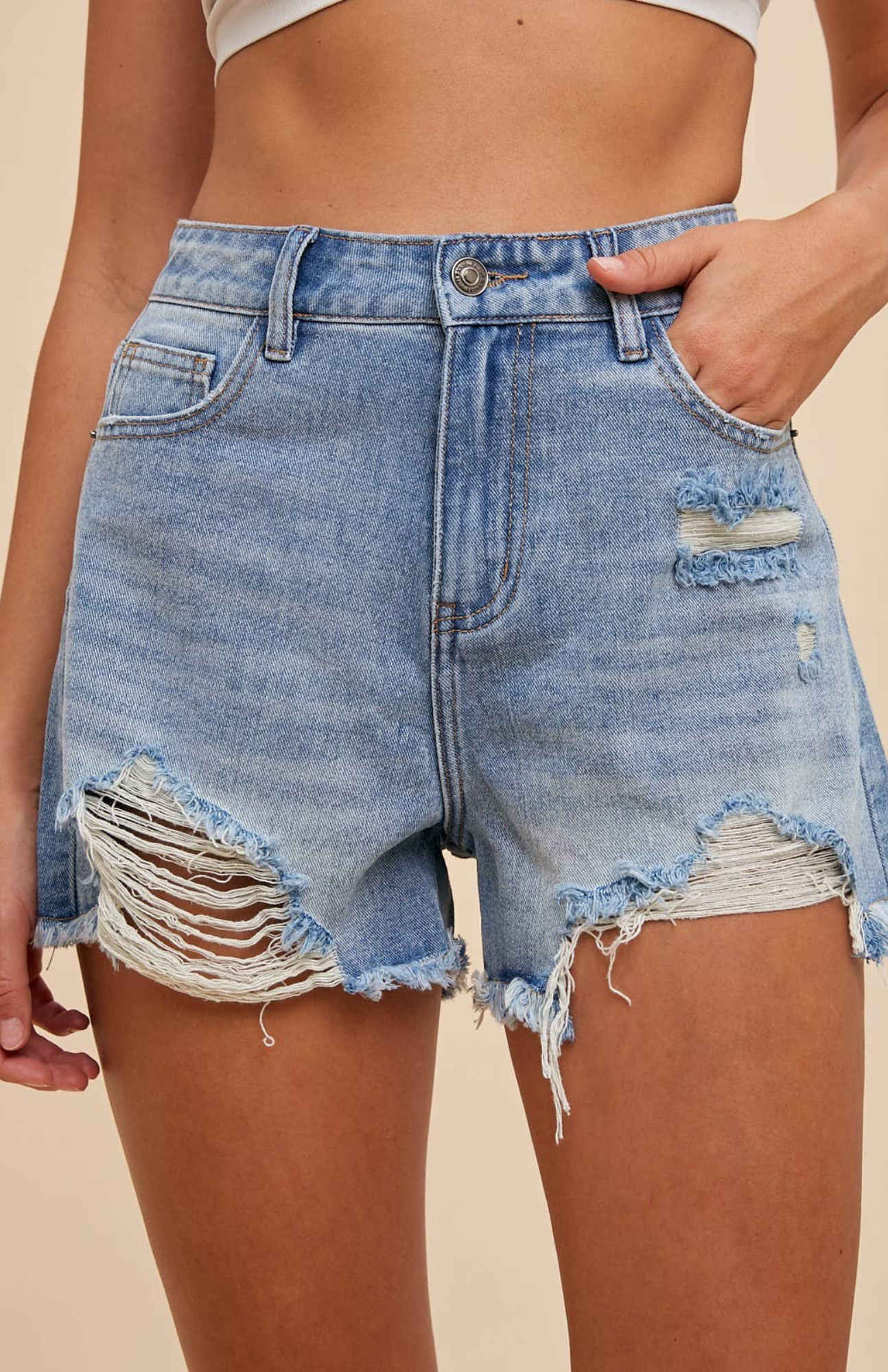 Shelly Denim Shorts