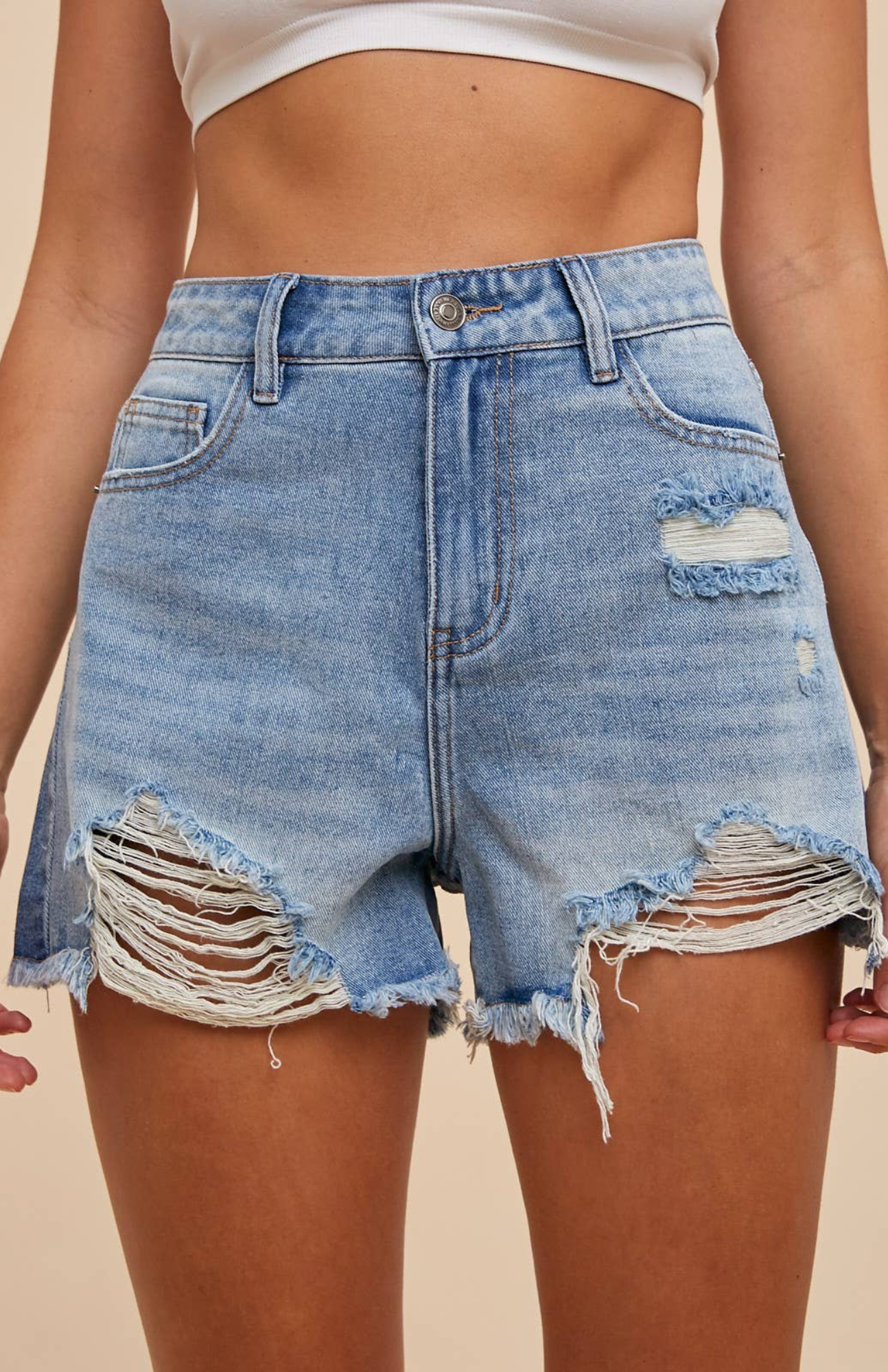 Shelly Denim Shorts