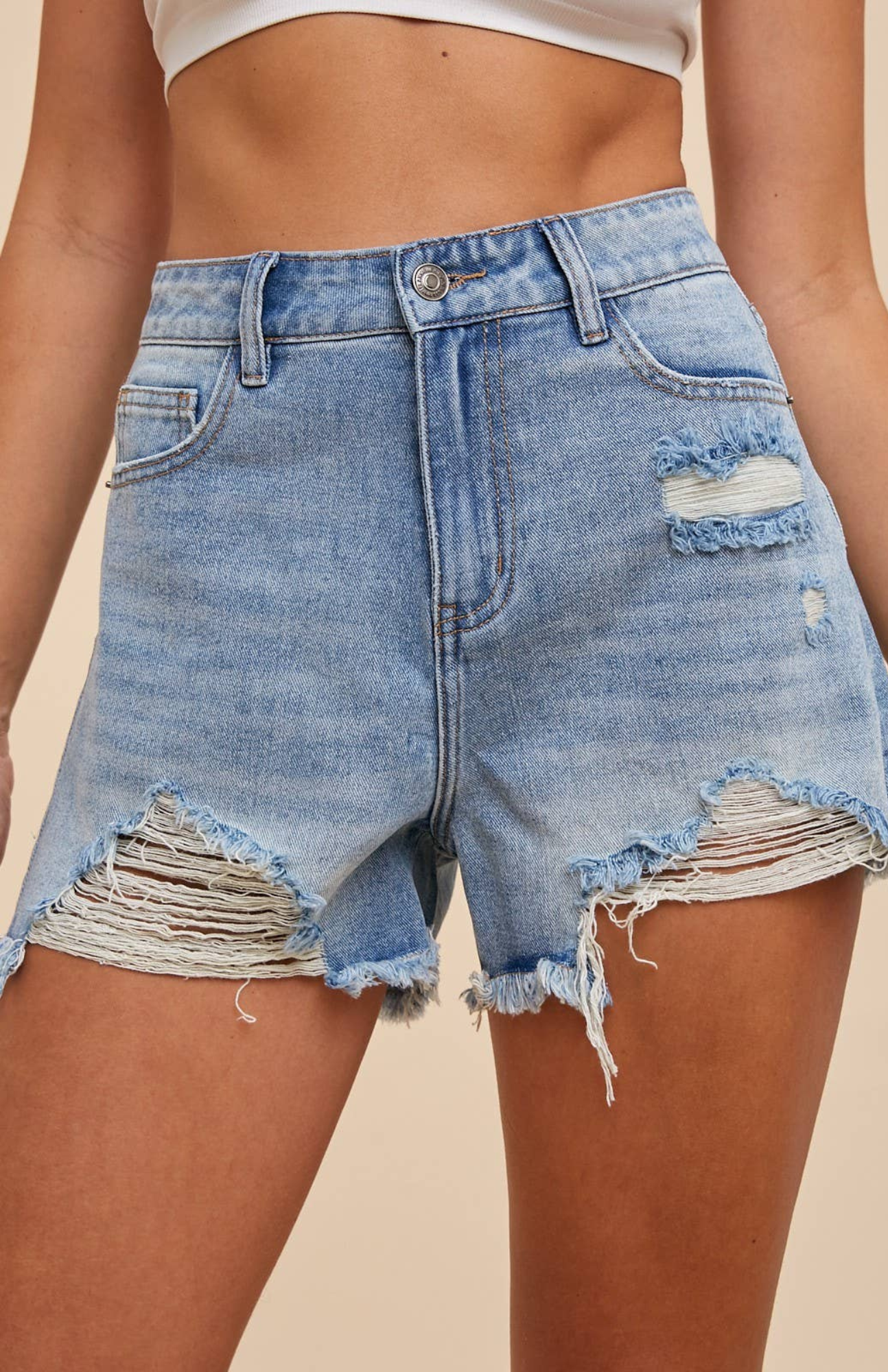 Shelly Denim Shorts