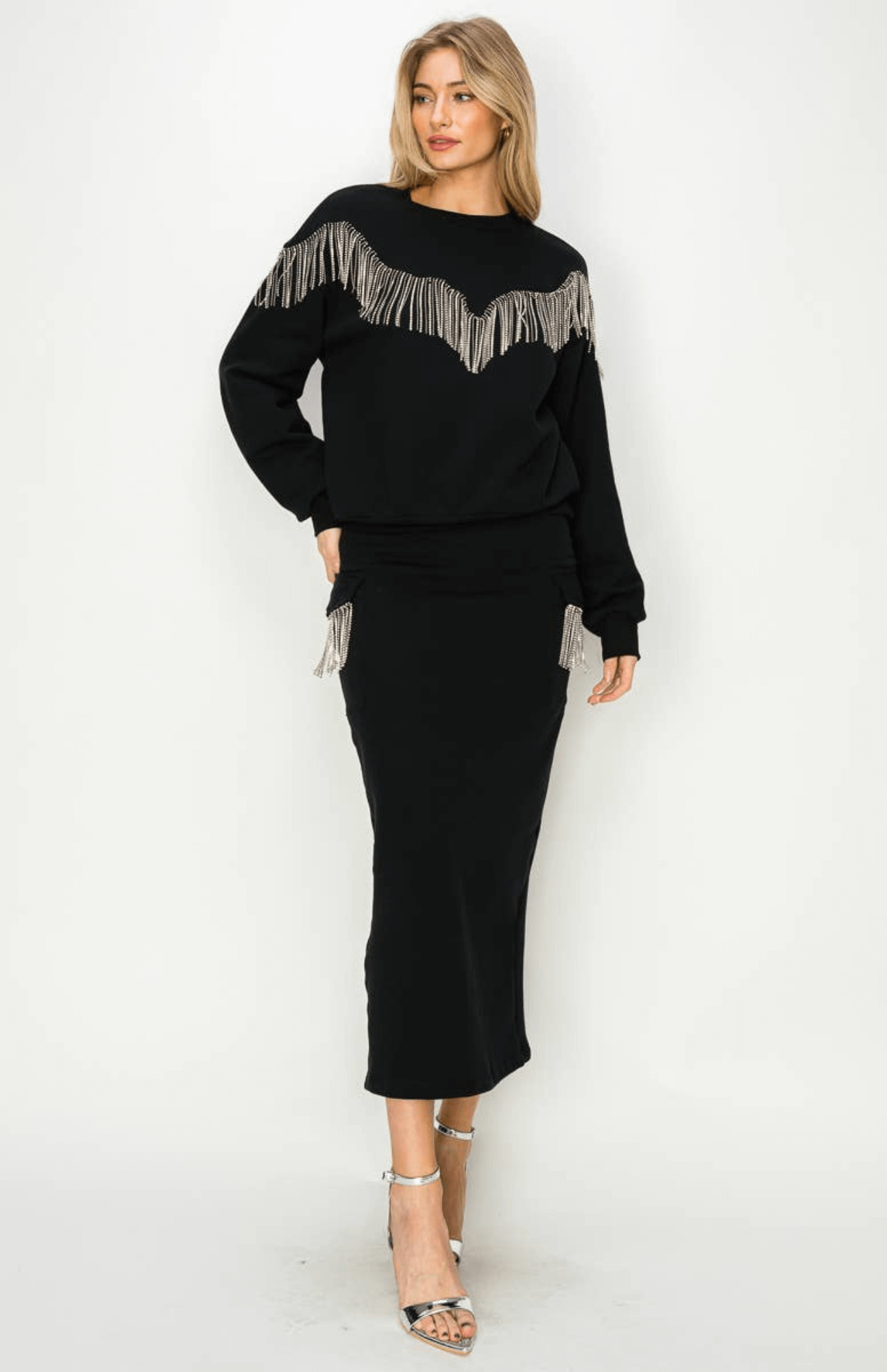 Let's Party Tassel Sweater