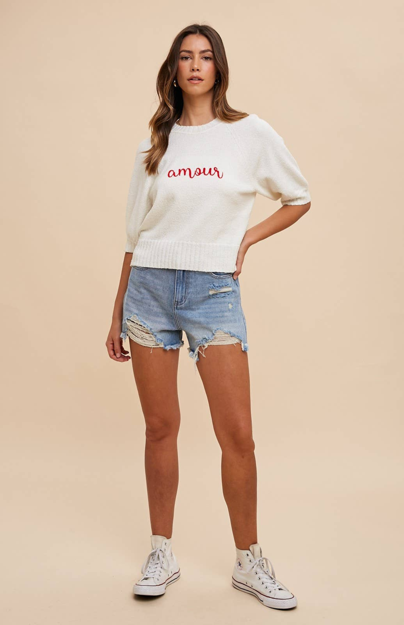 Shelly Denim Shorts