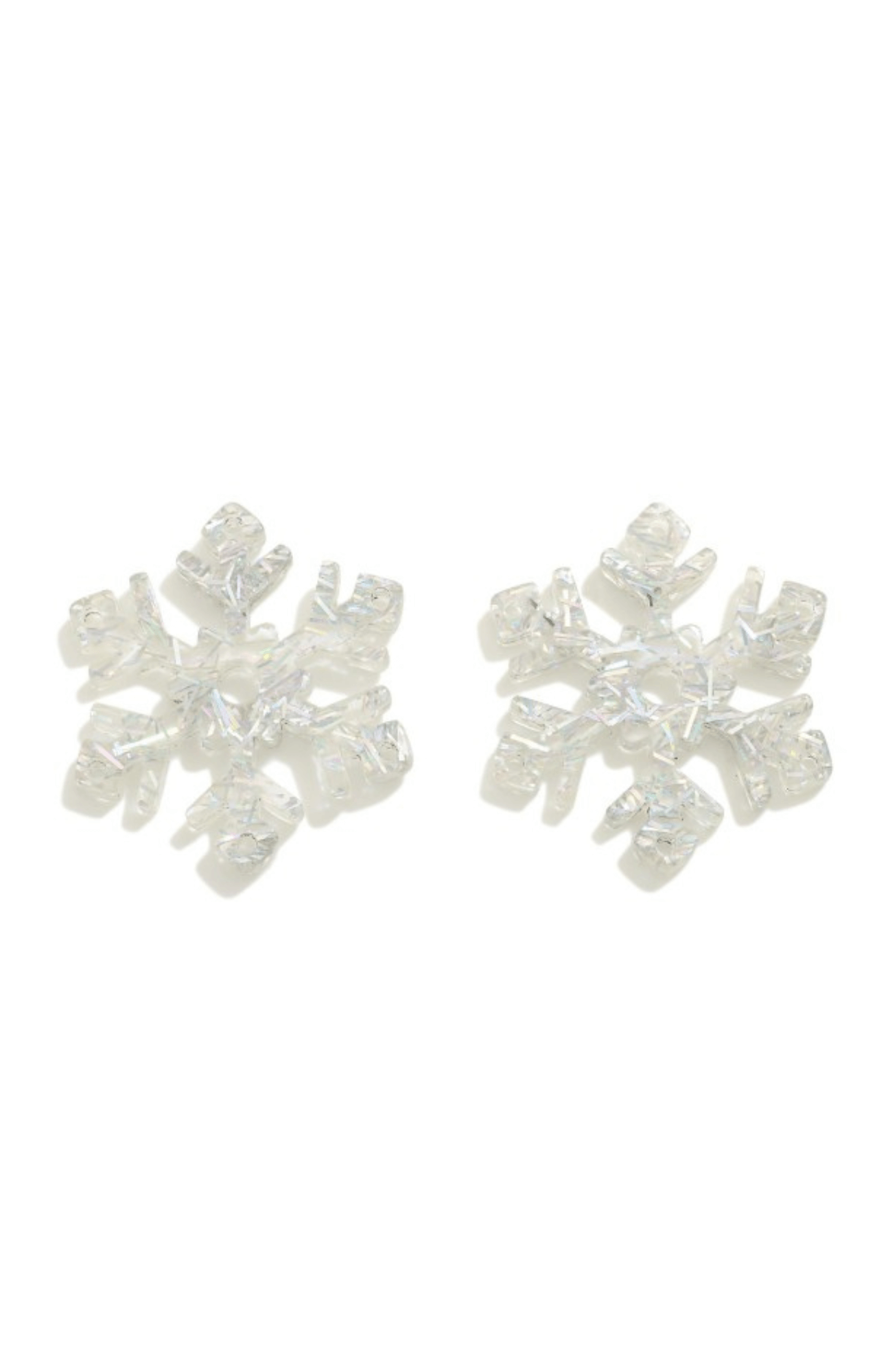 Snowflake Stud Earrings