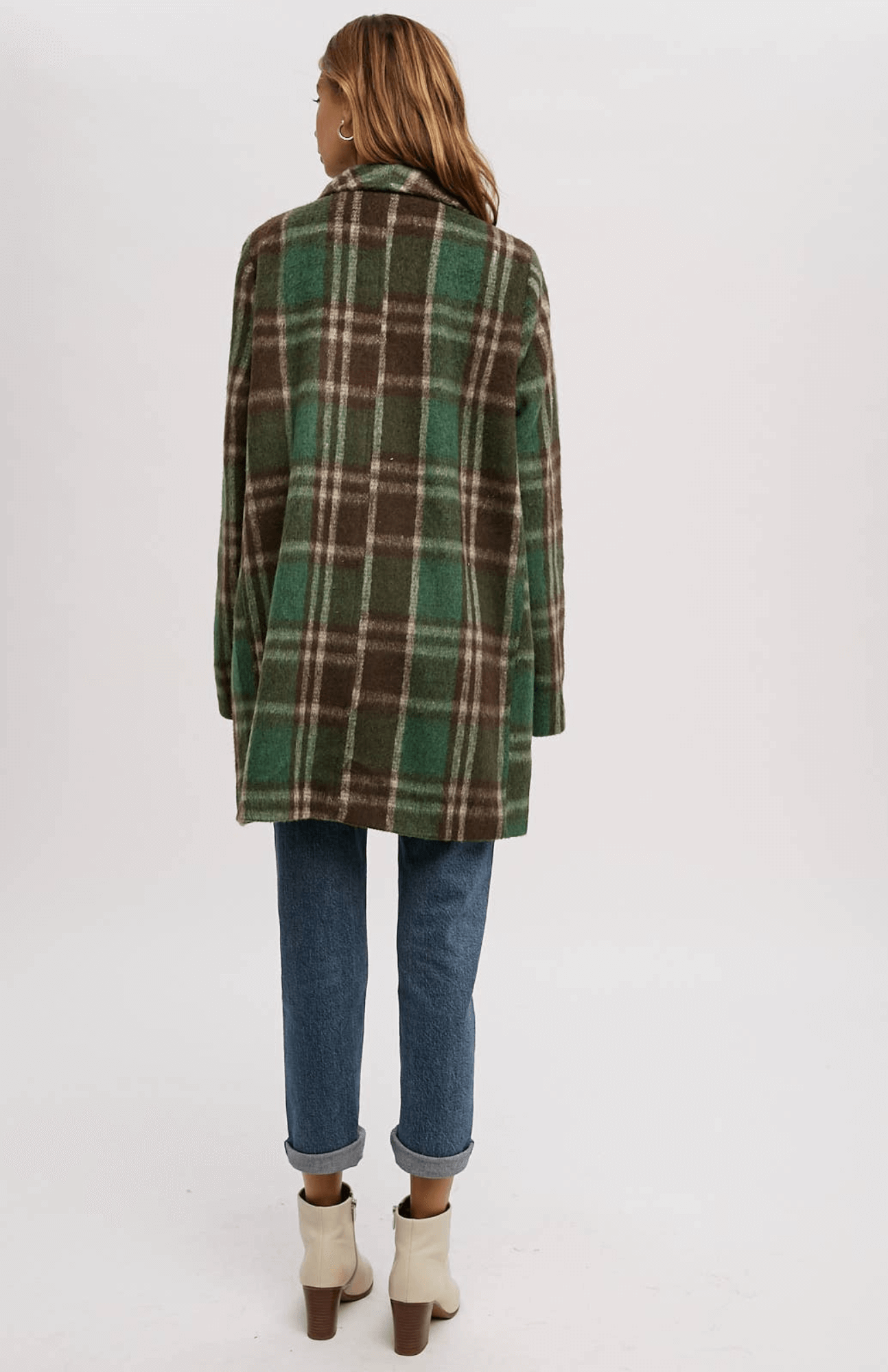 Eleanor Plaid Coat