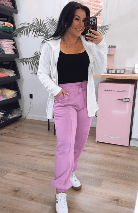 Lilac Luxe Jogger