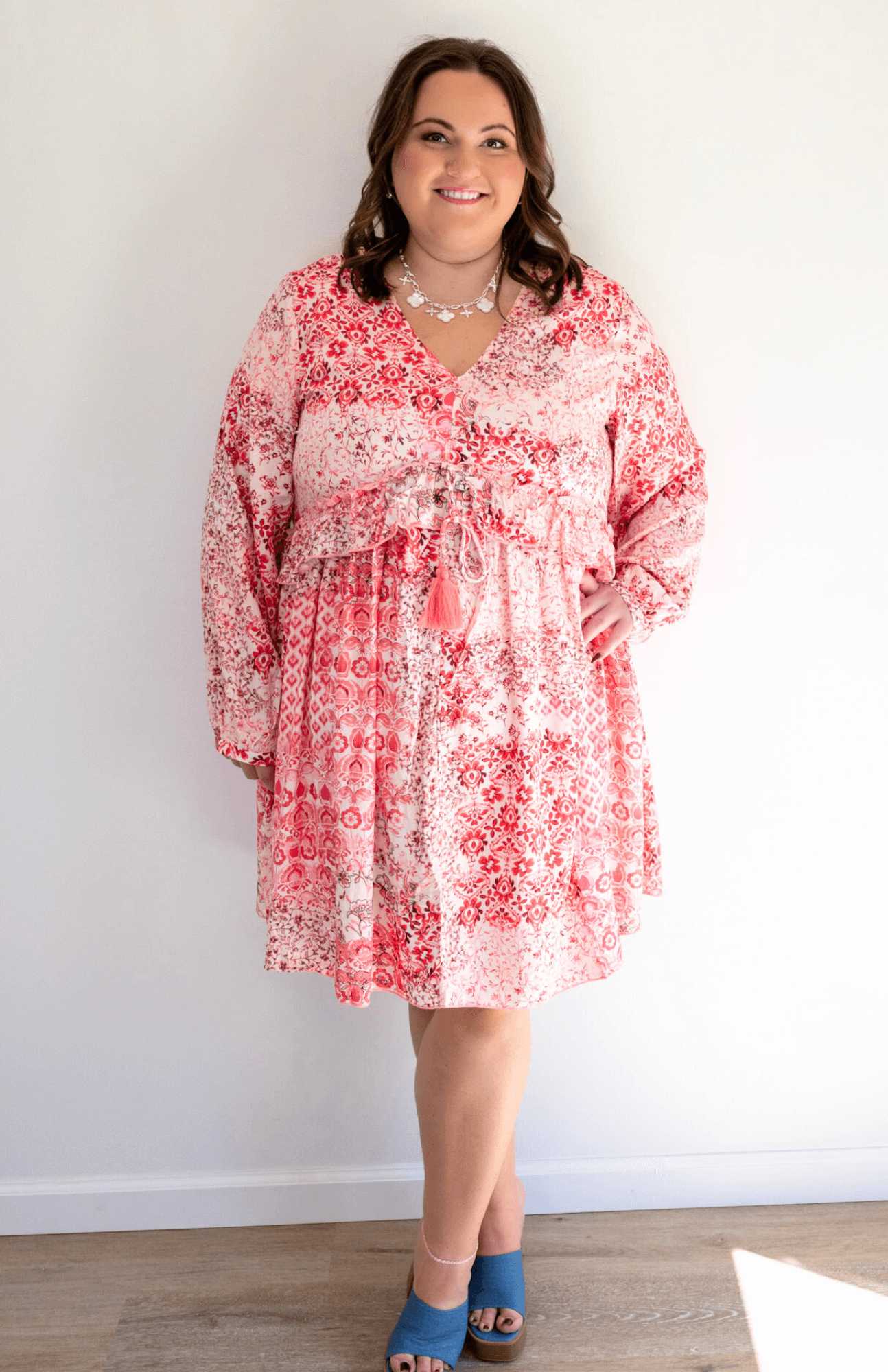 Blush Mosaic Dress