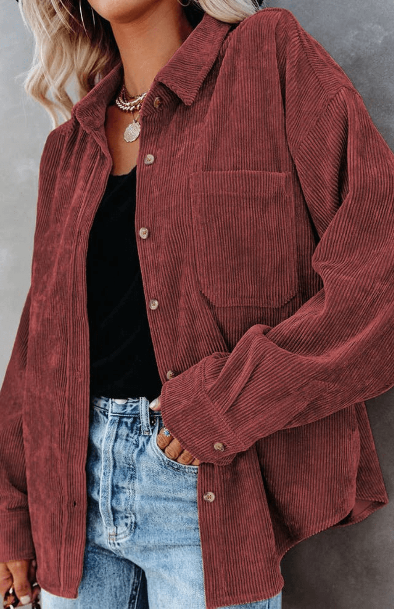 Autumn Corduroy Jacket