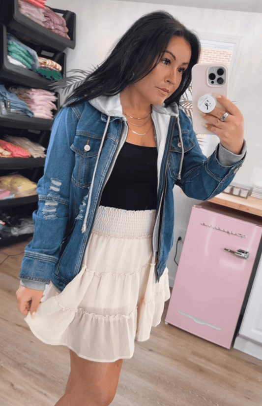 Whispered Layered Skirt