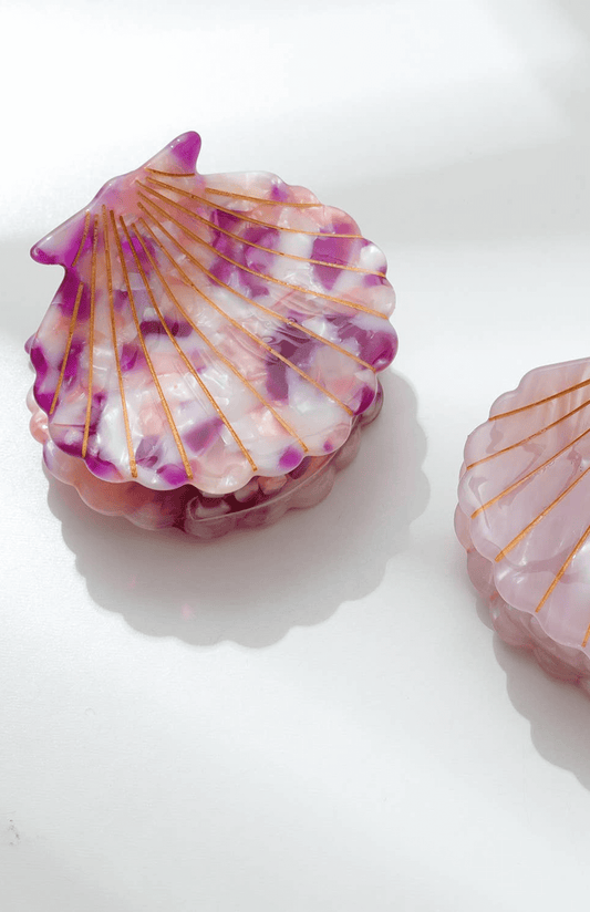 Seashell Claw Clip