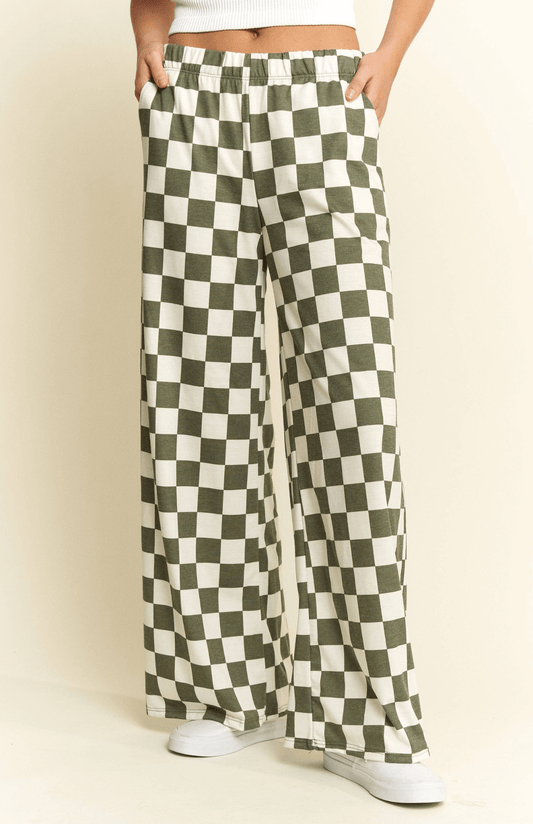 Olivia Checkered Bottoms