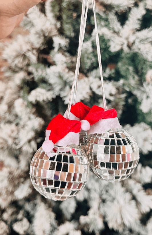 Santa Disco Car Charm