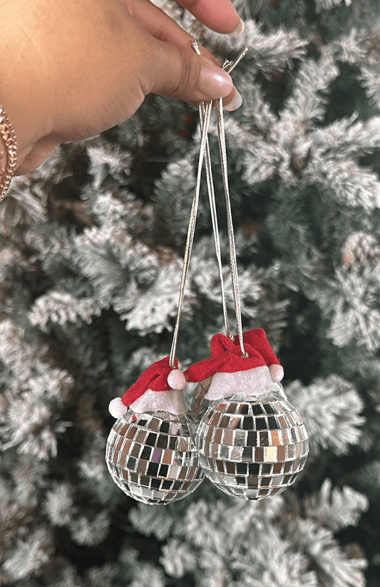 Santa Disco Car Charm