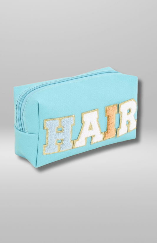 Stay Glam Travel Cosmetic Bag - Blue