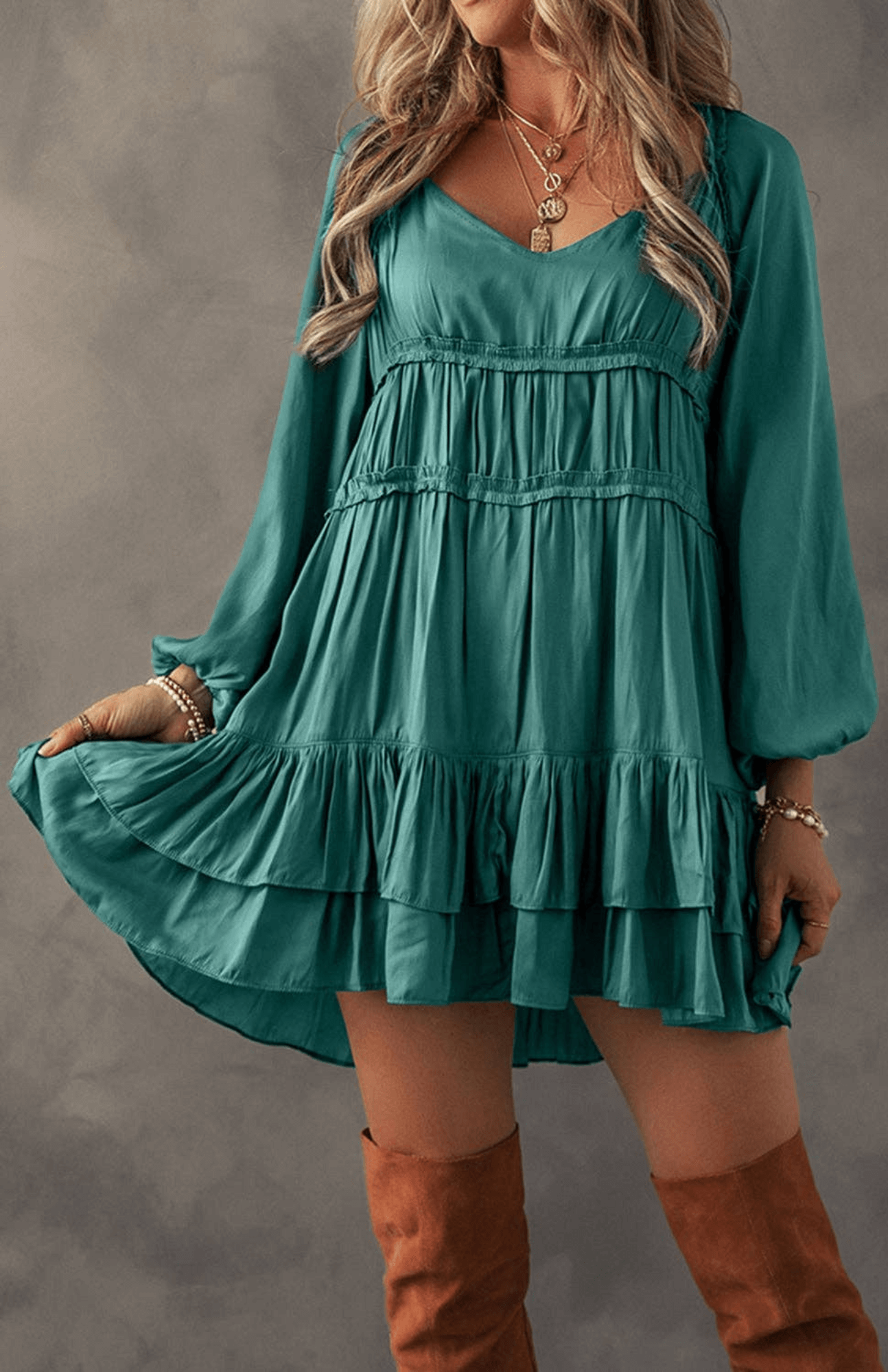 Kimmy Puff Sleeve Dress