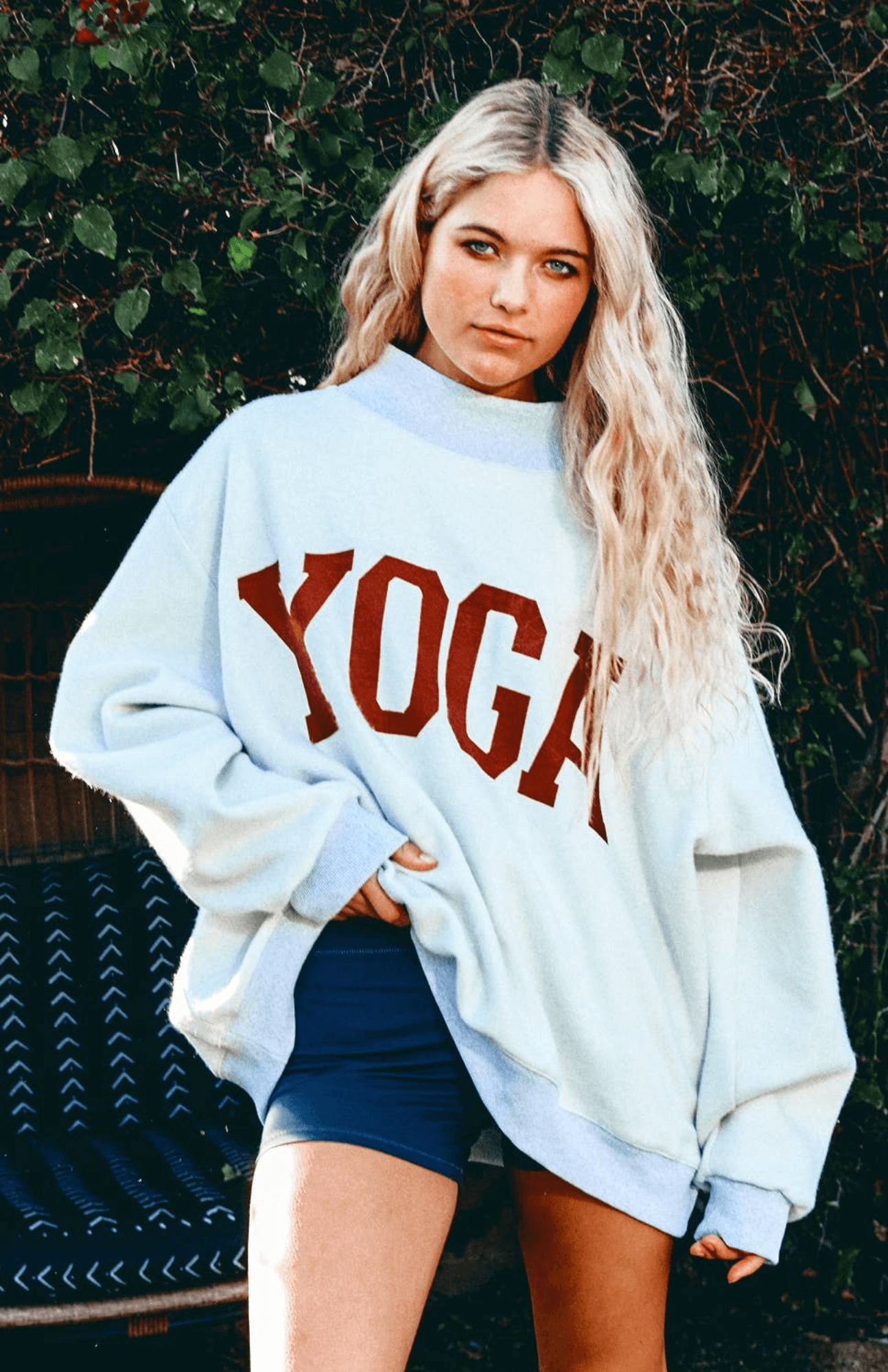Pilates Reversible Mockneck Sweatshirt