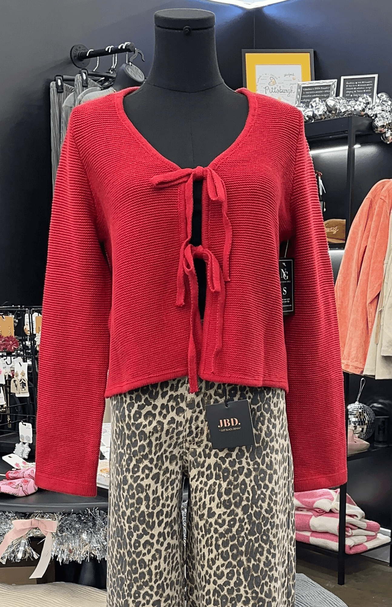 Charolette Bow Cardigan