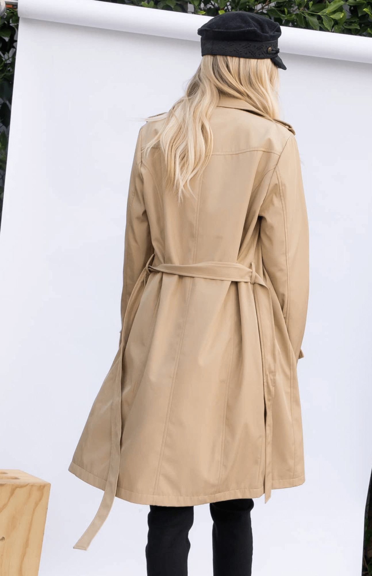 Quinn Trench Coat - Light Tan