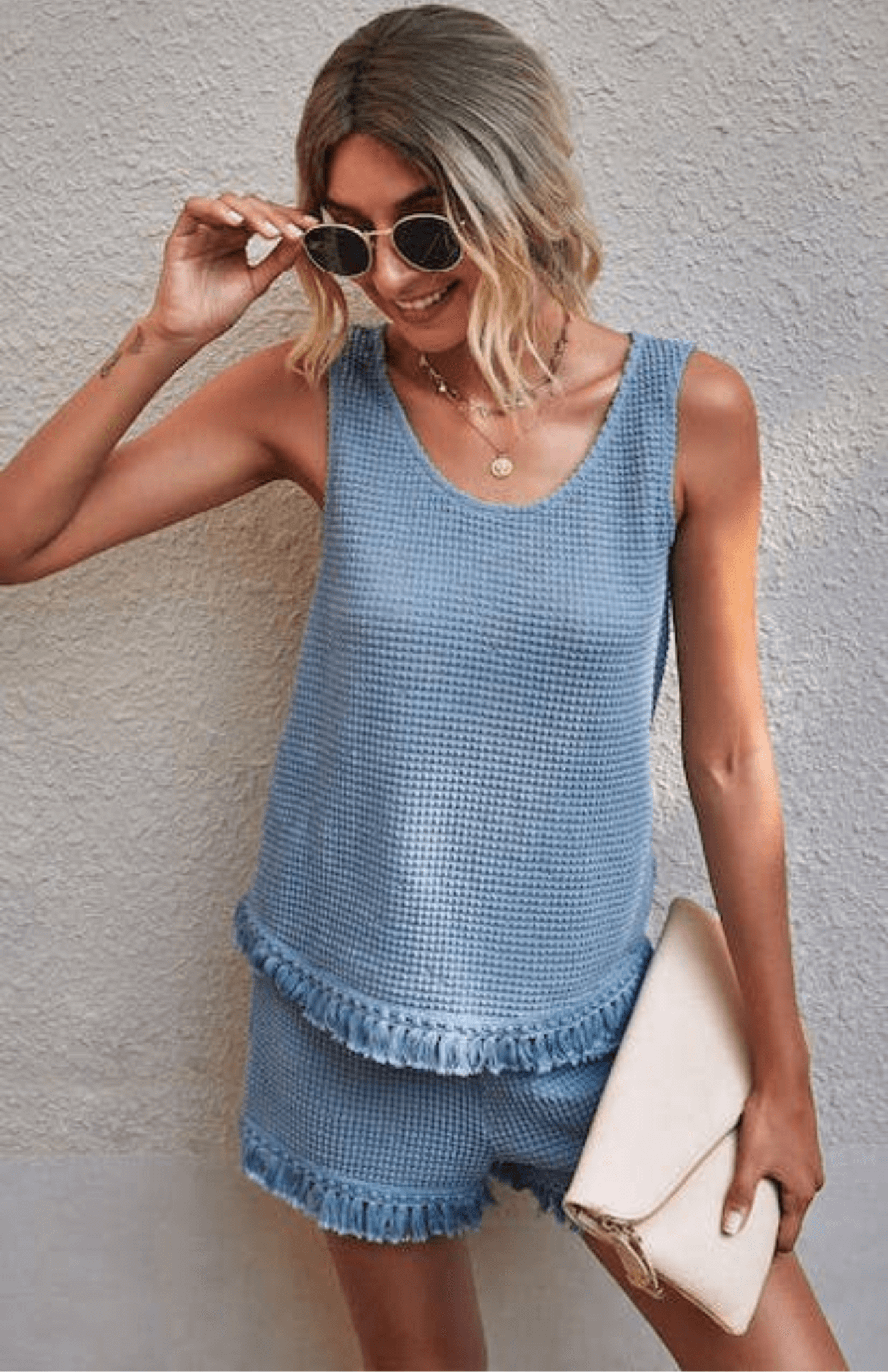 Moroccan Top - Blue