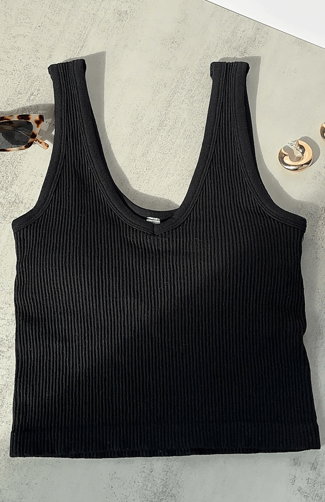 Haliey Seamless Ribbed Tank