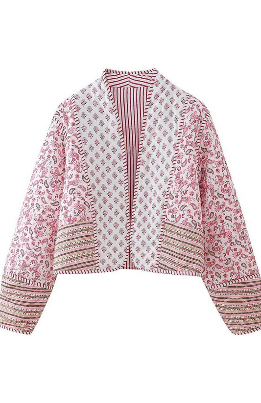 Paisley Reversible Printed Jacket