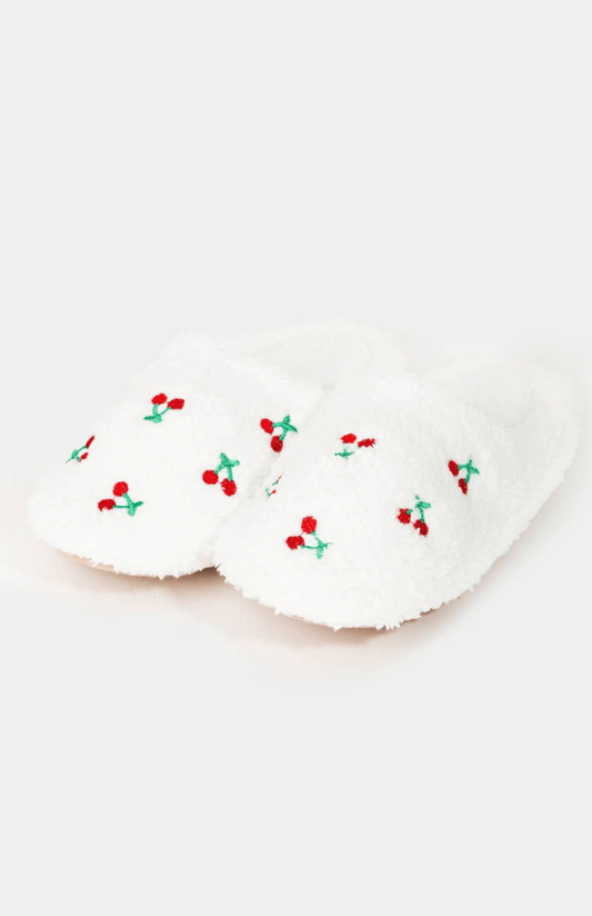 Cherry Slippers